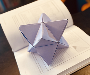 Origami Octahedron Star - A Symmetrical Polyhedral Creation